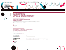 Tablet Screenshot of preinscriptions.cnsmd-lyon.fr